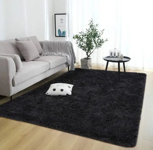 Tapete Alfombra Peluda Tapete Peluche 200x150 Cm Economicas