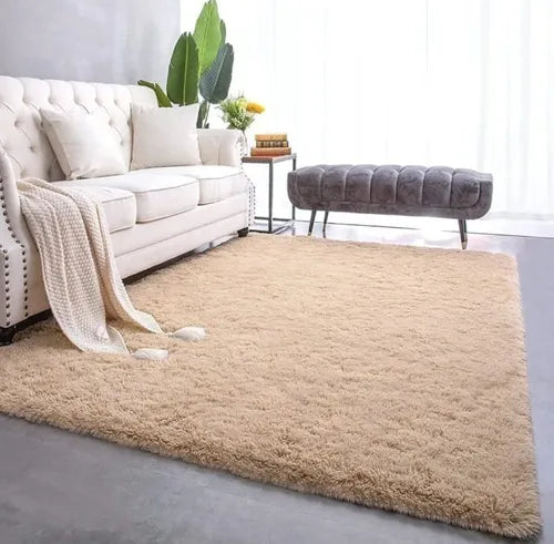 Tapete Alfombra Peluda Tapete Peluche 200x150 Cm Economicas