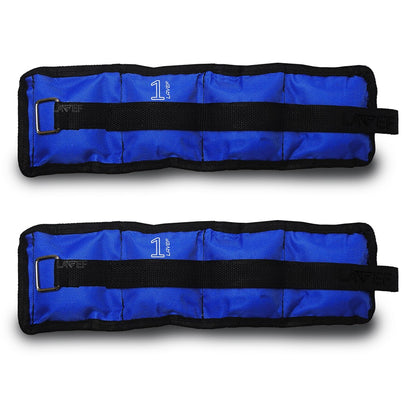 Pesas Tobilleras Kit 2 Pesas 1k (2 Libras) Deporte-fitness