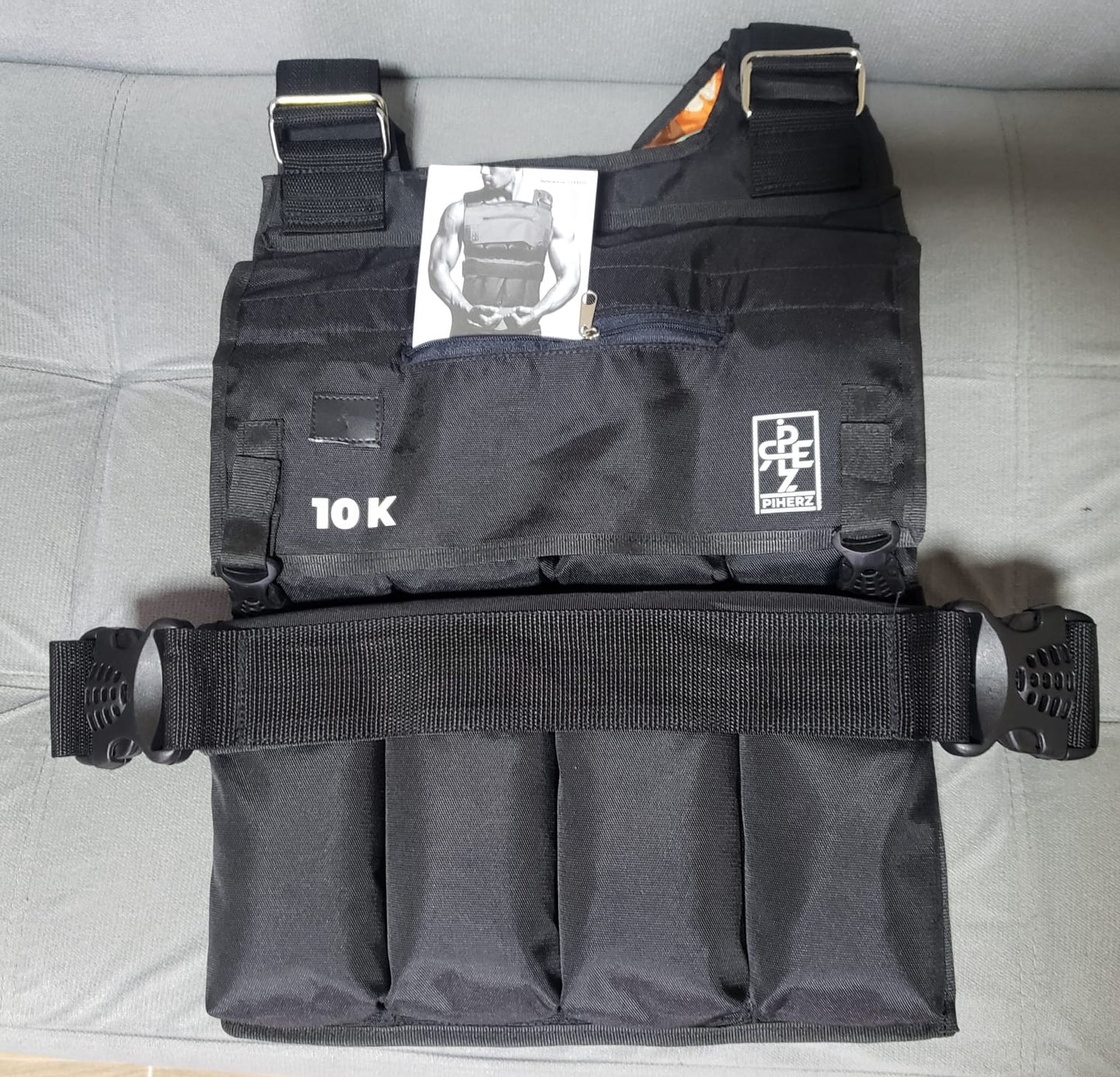 Chaleco de peso de 10kg