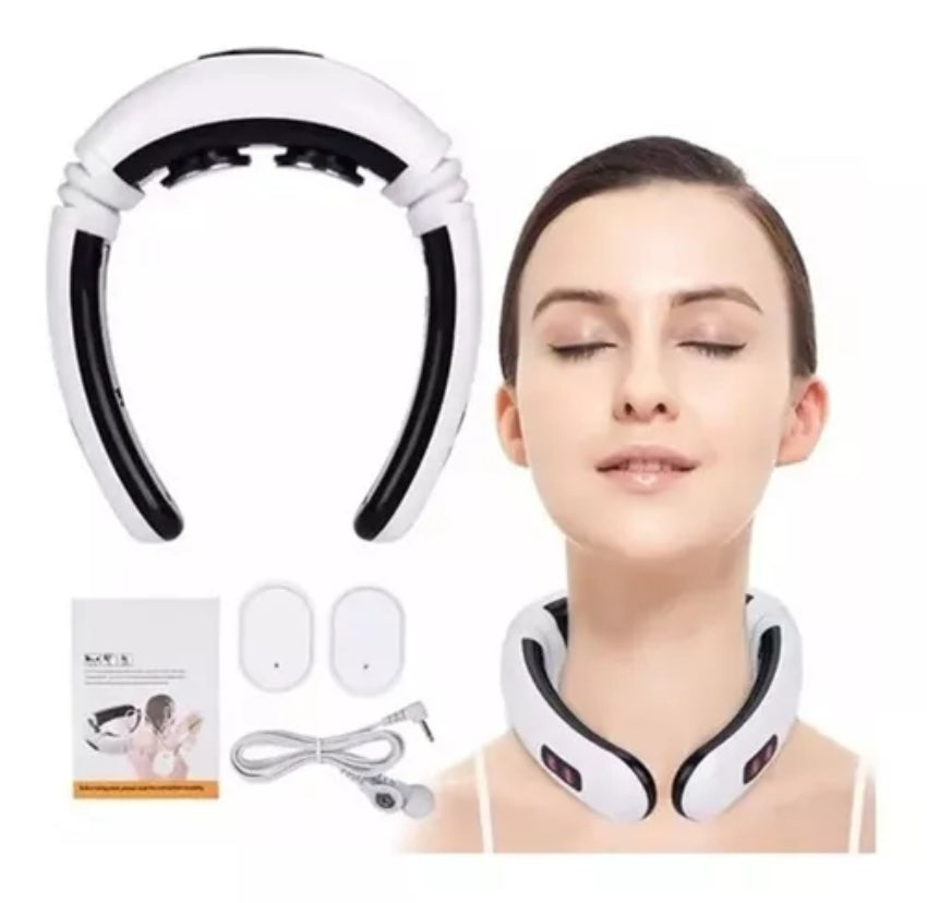 Masajeador De Cuello Gimnasia Pasiva Cervical Inalámbrico