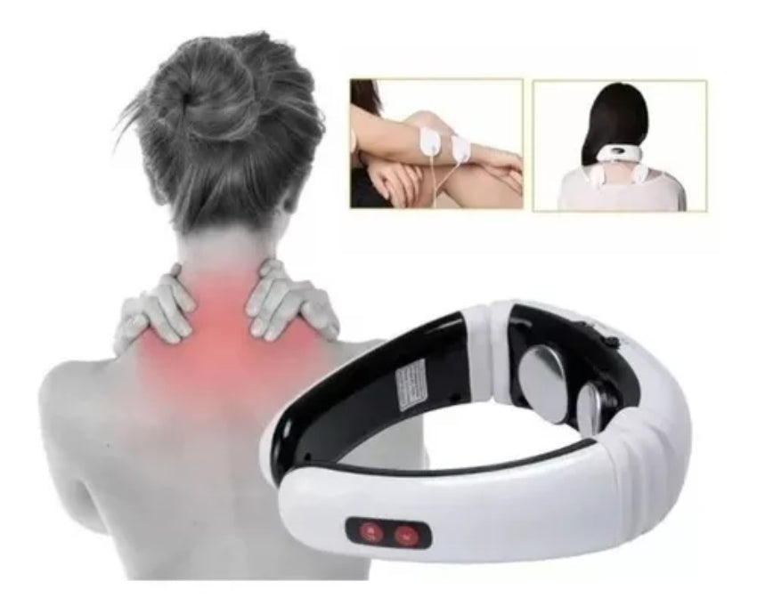 Masajeador De Cuello Gimnasia Pasiva Cervical Inalámbrico