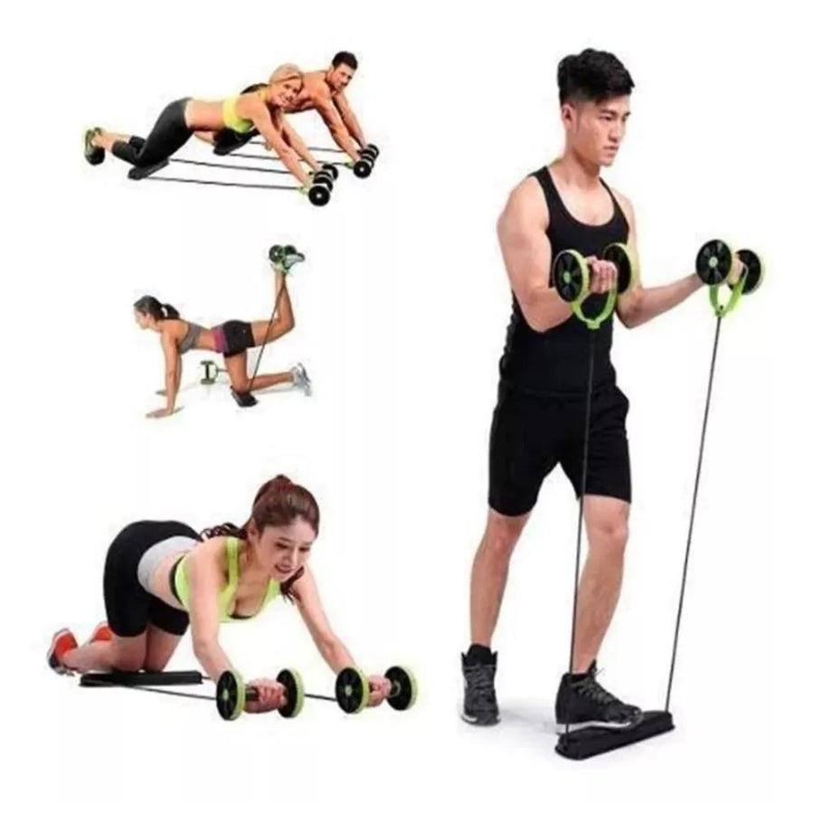 Rueda Abdominal Revoflex Para Ejercicios Con Ruedas Deslizan