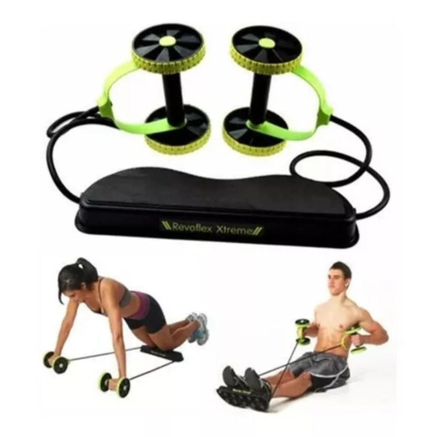 Rueda Abdominal Revoflex Para Ejercicios Con Ruedas Deslizan