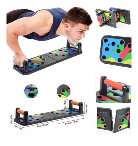 💪🏋️‍♂️☀️TABLA PUSH UP SISTEMA COMPLETO DE FLEXIONES💪🏋️‍♂️☀️