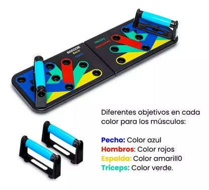 💪🏋️‍♂️☀️TABLA PUSH UP SISTEMA COMPLETO DE FLEXIONES💪🏋️‍♂️☀️