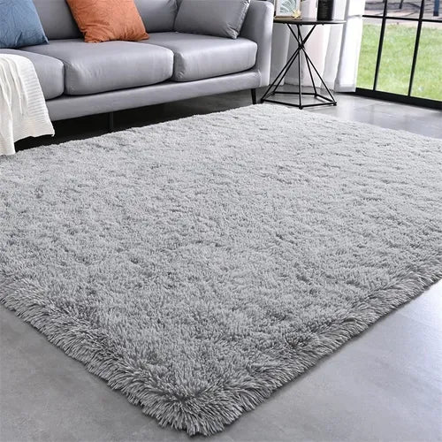 Tapete Alfombra Peluda Tapete Peluche 200x150 Cm Economicas