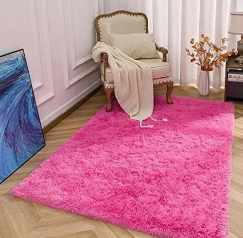 Tapete Alfombra Peluda Tapete Peluche 200x150 Cm Economicas